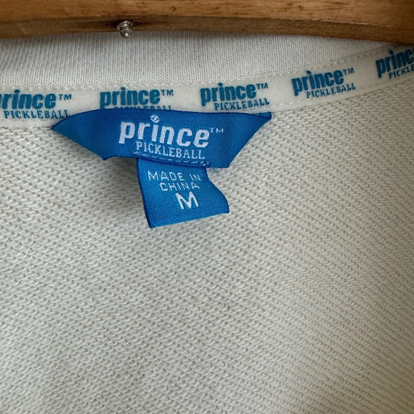 Prince Pickleball Women's
French Terry 1/4 Zip Pullover
Sweatshirt Size Medium - Picture 6 of 12